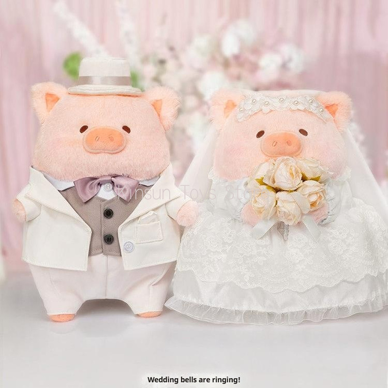 Wedding Lulu - Original LuLu Pig Wedding Cute Plush